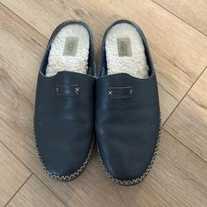 UGG Women's Tamara Leather Slippers